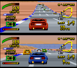 Top Racer 2 (Japan) In game screenshot